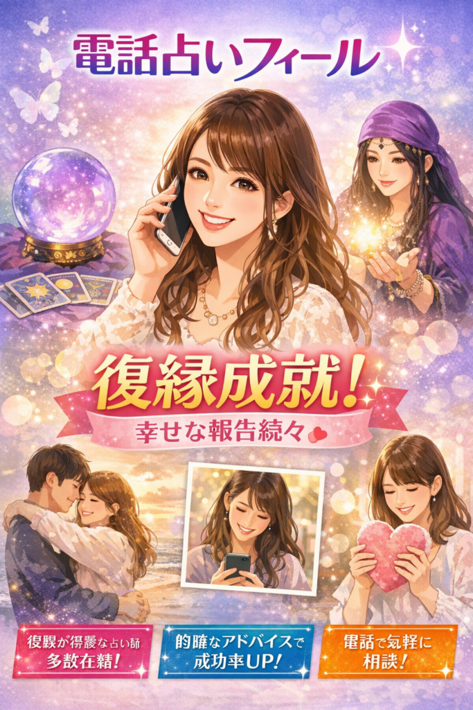 電話占いフィール 復縁 口コミ